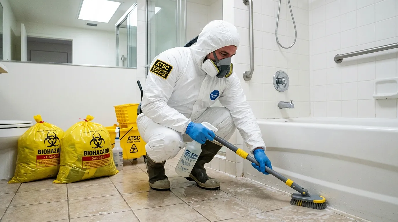 Decontamination equipment deployed for Blood Cleanup in Sanatoga